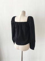Piano puff blouse