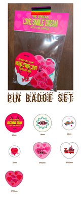 pin badge set