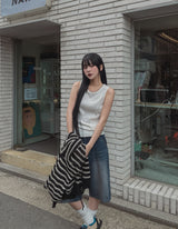 ブリーカットリブスリーブレス
