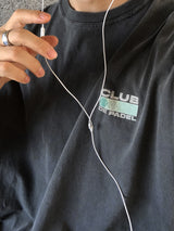 Look グラフィティピグメントクラブグラフィックオーバーサイズショートスリーブTシャツ