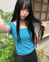 コーター ストライプ ショートスリーブ Tシャツ