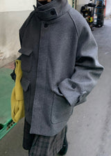  BALMACAN HALF COAT