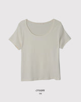 Soft Modal Basic Short Sleeve T-shirt (6color)