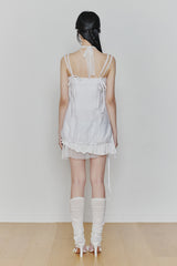 PURITY DRESS white