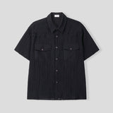 ロダンリンクルツーポケット半袖シャツ