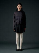 Lucent top (charcoal)