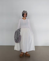 Basic Inner Layered Long Dress