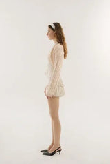 Jam balloon skirt - beige