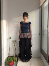 Puff shirring T