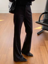 [MADE] [Wool Napping] Winter Warm Long Bootcut Slacks