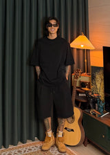 Comfy Cargo Pocket Short-Sleeve T 3COLOR