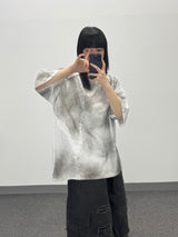ステイン パネル Tシャツ