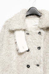 double button fluffy cardigan(2colors)