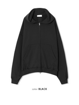 ラウンジオーバーサイズジップアップパーカー (5 Colors)