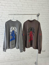 VENTIQUE ピグメントグラマースウェットシャツ2カラー