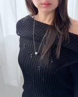 Polka Dot Sphere Necklace