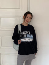 [unisex] リマンヌプリントオーバースウェットシャツ