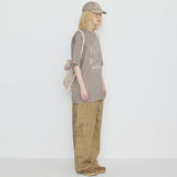 イントゥザジャングルピグメント半袖Tシャツ Beige
