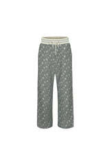 rabbit fluffy pants grey