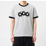 Essential Standard Short Sleeve Ringer T-shirt 3GEAR Melange