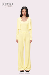 Roena pad sleeveless flare training set-up,(sleeveless)