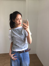 Luna Silk Off Shoulder (4color)