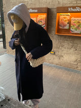 【MADE】スターンヒップクロップツーウェイフードジップアップ -ベーシック