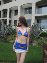 blue ocean bikini set