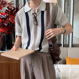 LMN エンティドスカシカラー半袖ニット (3 colors)