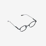 Knouun polygon titanium glasses CODE. 102. E Black N Gray