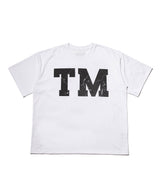 TM クラックTシャツ-WHITE
