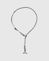 Flat round necklace