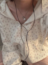chain charm necklace