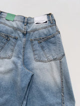 552 Cut-out Wide Denim Pants