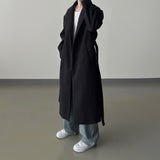 Nice open robe long coat