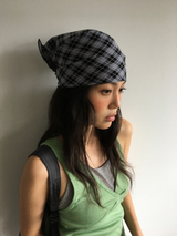 Kale check bandana (2color)