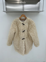 Toggle tteokbokki half-fur coat
