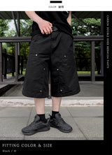 Carbon Double Knee Bermuda Pants