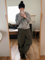 DN Side String Balloon Cargo Pants (2color)
