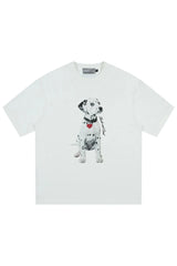Dalmation Print Relaxed T-Shirt