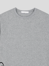 LMN ファブレタリングマッスルクロップ半袖Tシャツ (3 colors)