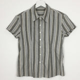 String Flare Check Shirt (3color)