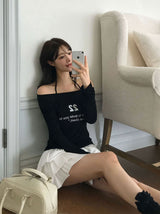 [MADE] Nard, see-through lettering T-shirt