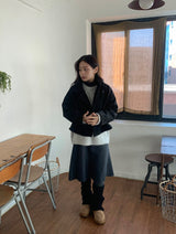 Pupan 2oz High Neck Double Short Coat