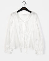 Kirvin guest look button strap lined blouse