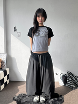 Linlin Linen Linen Balloon Pintuck Long Pants 4 Colors 