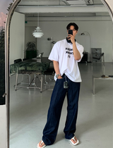 Eden 512 Ice Linen Wide Denim