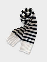 KNIT STRIPE MUFFLER