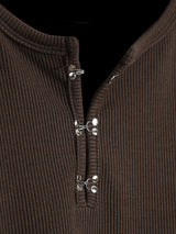 No.1407 HホックヘンリーネックT (4color)