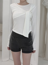 Active Washing Studded Shorts